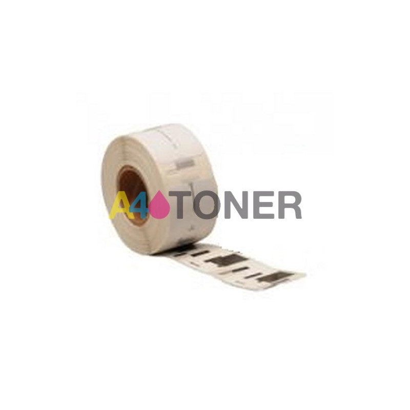 Rollo de etiquetas Dymo 99019 blanca compatible S0722480 ( 110 etiquetas )