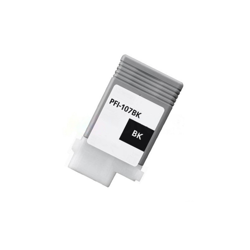 Cartucho de tinta Canon PFI107 negro compatible con 6705B001