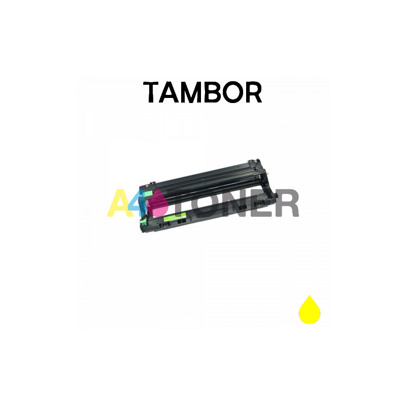 Tambor compatible DR247 / DR243 amarillo compatible alternativo a Brother DR-247 / DR-243