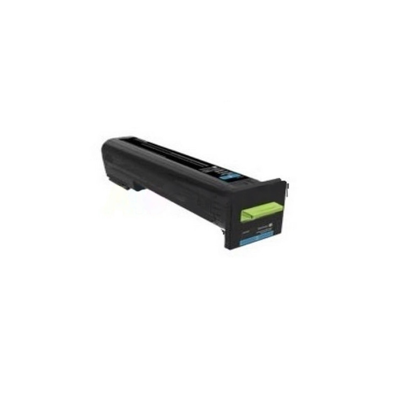 Cartucho de toner compatible Lexmark CS820 CX820 CX825 CX860 cyan genérico a Lexmark 72K20C