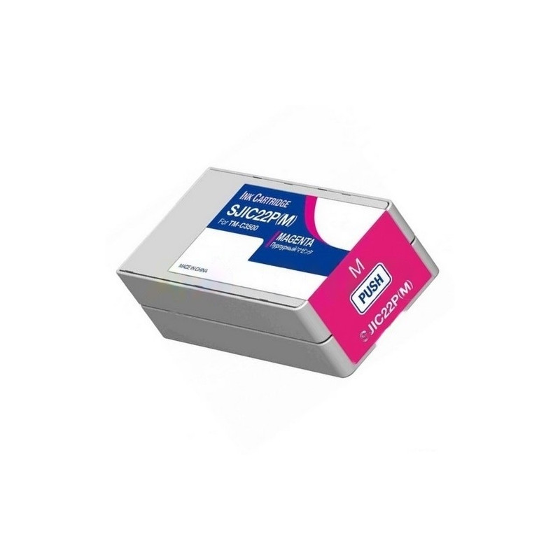 Epson SJIC22P cartucho de tinta compatible magenta
