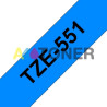 Brother TZE551 Cinta laminada compatible 24 mm x 8 metros
