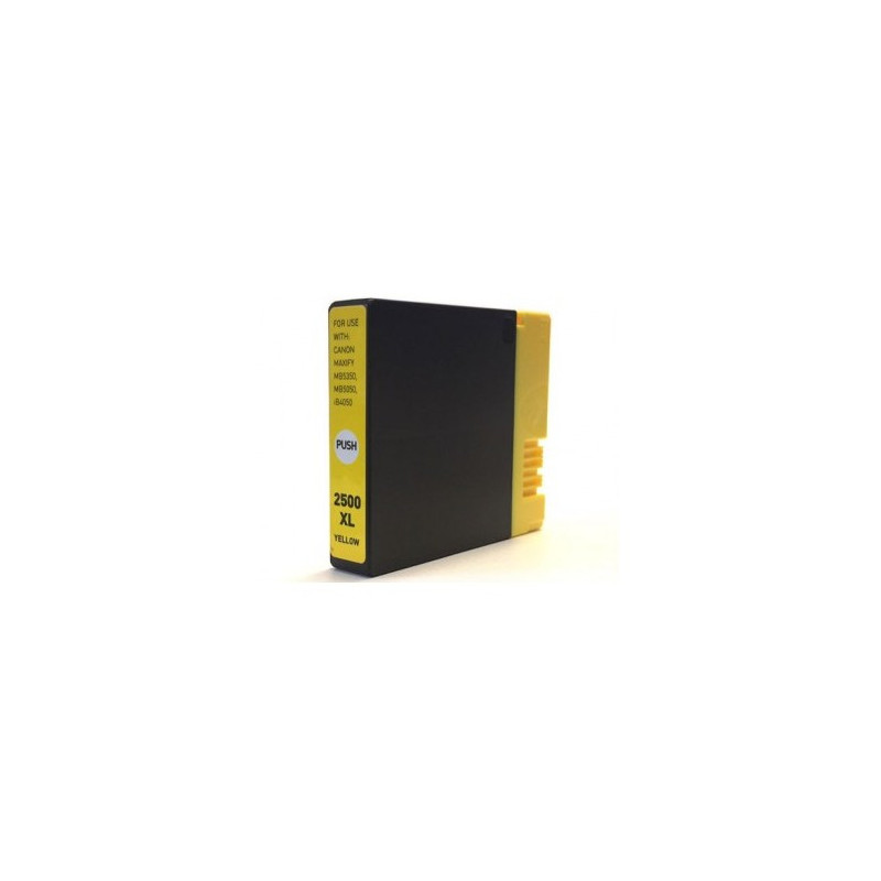 Compatible Canon PGI2500XL Yellow Cartucho de tinta