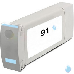 HP 91 C9470A cartucho de tinta compatible photo cían