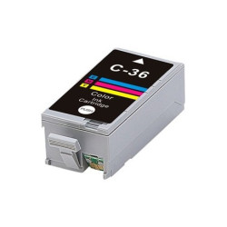 Compatible Canon CLI36 Tricolor Cartucho de tinta