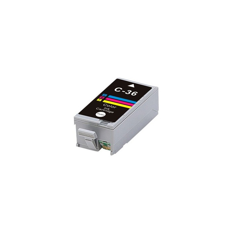 Compatible Canon CLI36 Tricolor Cartucho de tinta