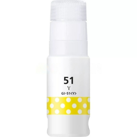 Canon GI51 amarillo botella compatible 4548C001