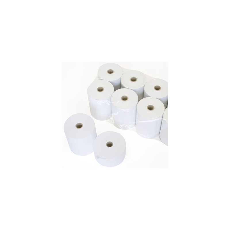 Rollos de papel térmico 37x70x12mm Pack-10