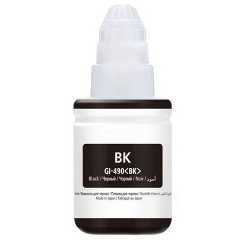 Canon GI490BK 0663C001 botella de tinta compatible