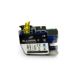 Brother LC422XLC cian cartucho de tinta compatible