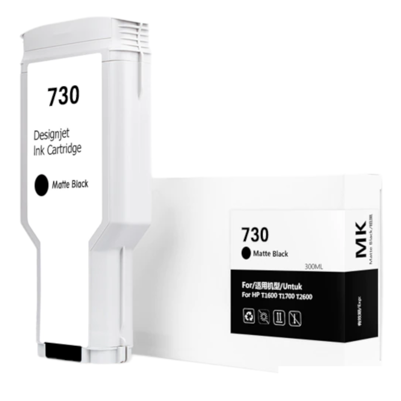 HP P2V71A / HP730 negro mate cartucho de tinta compatible