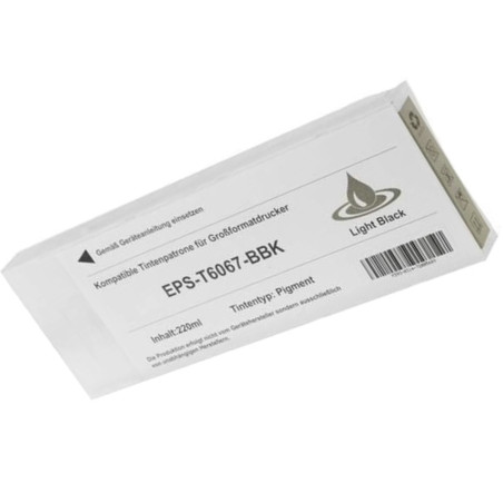 Epson T6067 negro claro cartucho de tinta compatible