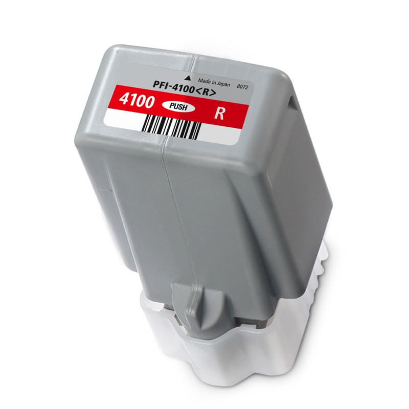 Canon PFI4100 (6785C001) rojo cartucho de tinta compatible