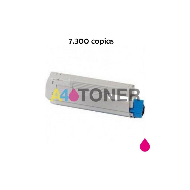 MC853 / MC873 / MC883 toner magenta compatible alternativo con OKI 45862838