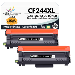 Pack2 - HP 44A XL Toner compatible CF244A XL (4K)