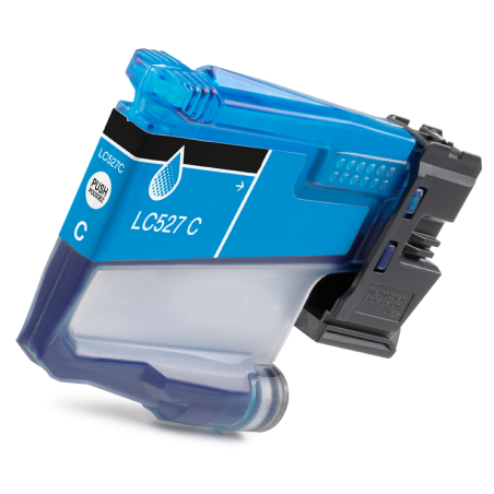 Brother LC527 cian tinta compatible