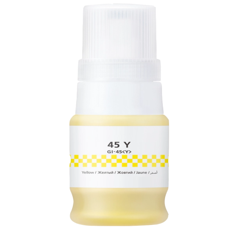 Canon GI45Y / 6287C001 amarillo botella de tinta compatible