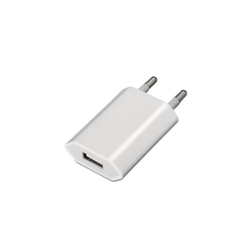 A110-0063 AISENS MINI CARGADOR USB 5V/1A BLANCO