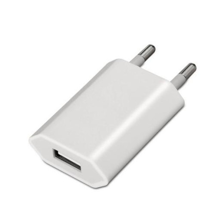 A110-0063 AISENS MINI CARGADOR USB 5V/1A BLANCO