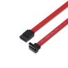 A130-0155 AISENS CABLE SATA III DATOS 6G DATOS ACODADO ROJO 0