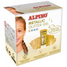 DL000612 ALPINO GEL CON PURPURINA METALLIC GLITTER ORO