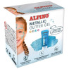 DL000613 ALPINO GEL CON PURPURINA METALLIC GLITTER AZUL
