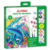 PN000100 ALPINO PINTURA ACRÍLICA PINTA POR NÚMEROS OCEAN
