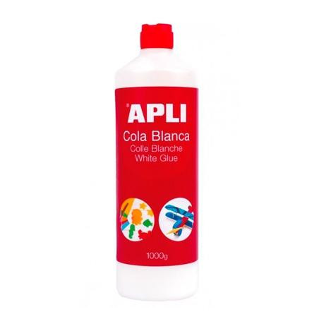 12851 APLI COLA BLANCA LÍQUIDA BOTE CON APLICADOR 1KG