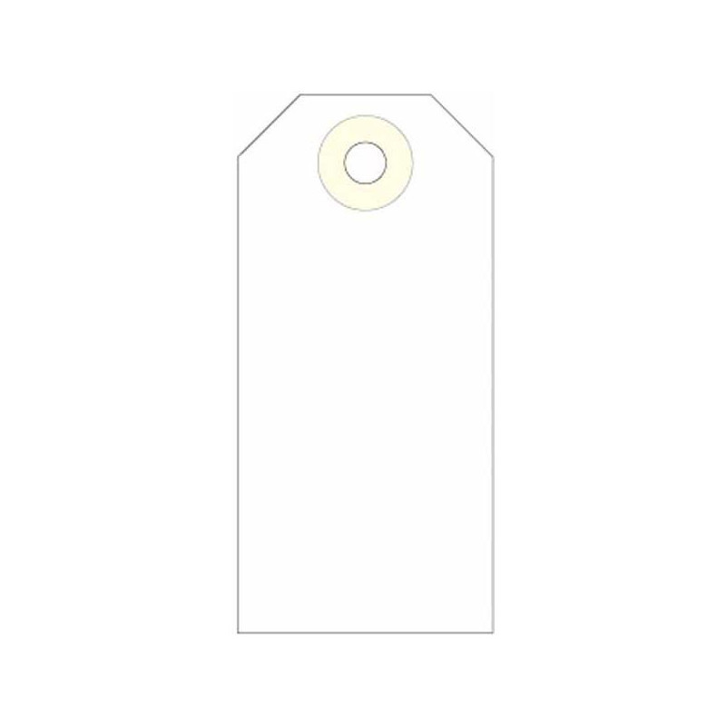 121375 APLI ETIQUETAS COLGANTES C/ARANDELA 120X57MM CAJA DE 1000 CREMA