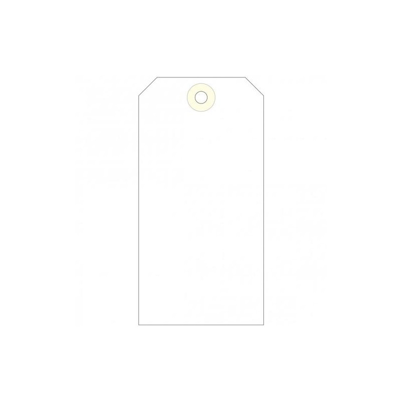 121376 APLI ETIQUETAS COLGANTES CON ARANDELA 125X63MM CAJA DE 1000 CREMA