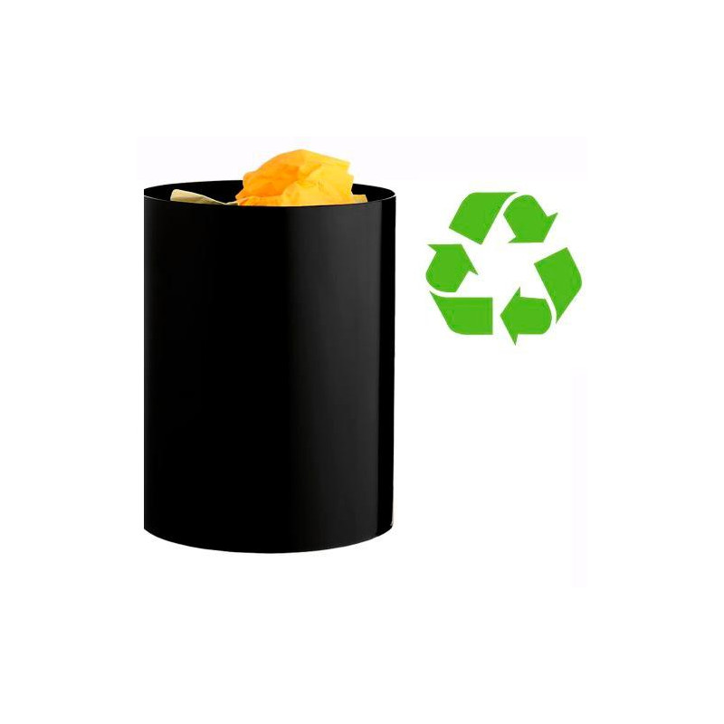 2000 NE ARCHIVO 2000 PAPELERA SOSTENIBLE 18L 260X335MM POLIESTIRENO 100% RECICLADO Y RECICLABLE NEGRO