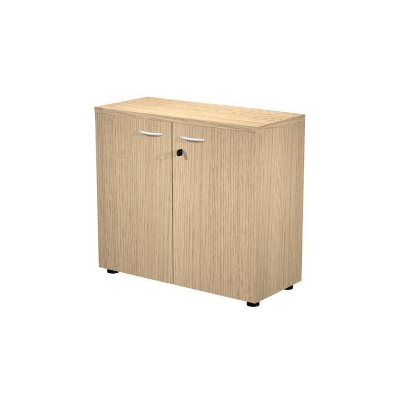 030PM-C ARTEXPORT ARMARIO BAJO PRESTO CON PUERTAS 1 ESTANTE 22MM REGULABLE CON TRASERA ROBLE