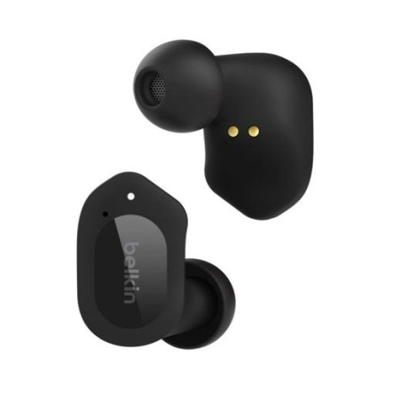 AUC005BTBK BELKIN AURICULARES INALAMBRICOS BLUETOOTH CON ESTUCHE DE CARGA NEGRO