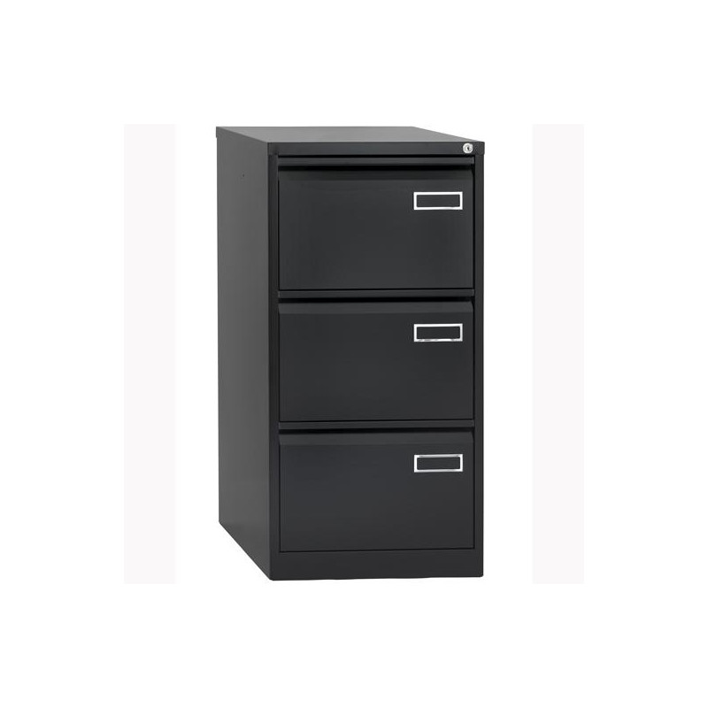 PSF3-AV1 BISLEY ARCHIVADOR METÁLICO PSF LIGHT 3 CAJONES FOLIO CARPETAS COLGANTES MULTIFORMATO FONDO 62CM - ANTRACITA