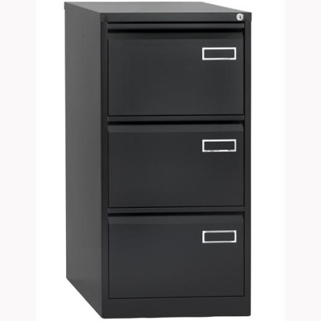 PSF3-AV1 BISLEY ARCHIVADOR METÁLICO PSF LIGHT 3 CAJONES FOLIO CARPETAS COLGANTES MULTIFORMATO FONDO 62CM - ANTRACITA