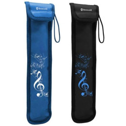 332967 BISMARK FUNDA PARA FLAUTA MÚSICA CON ASA COLORES SURTIDOS