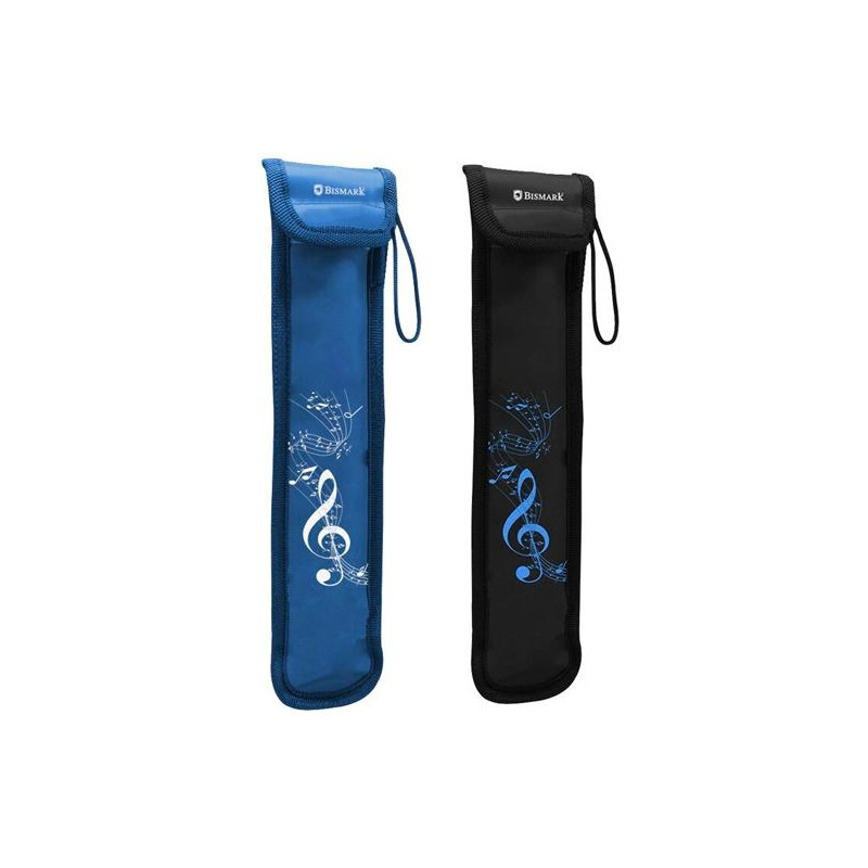 332967 BISMARK FUNDA PARA FLAUTA MÚSICA CON ASA COLORES SURTIDOS