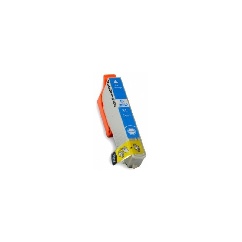 Compatible Epson  T2632/T2612/26XL Cyan Cartucho de Tinta