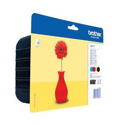 LC121VALBP BROTHER TINTA BK/C/M/Y DCP-J552DW - MFC-J470DW - PACK 4 COLORES