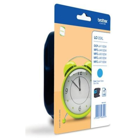 LC125XLCBP BROTHER TINTA CIAN MFC-J4410DW/J4510DW - BLISTER