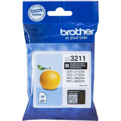 LC3211BK BROTHER TINTA NEGRO DCP-J572DW - MFC-J491DW/J497DW/J890DW/J895DW