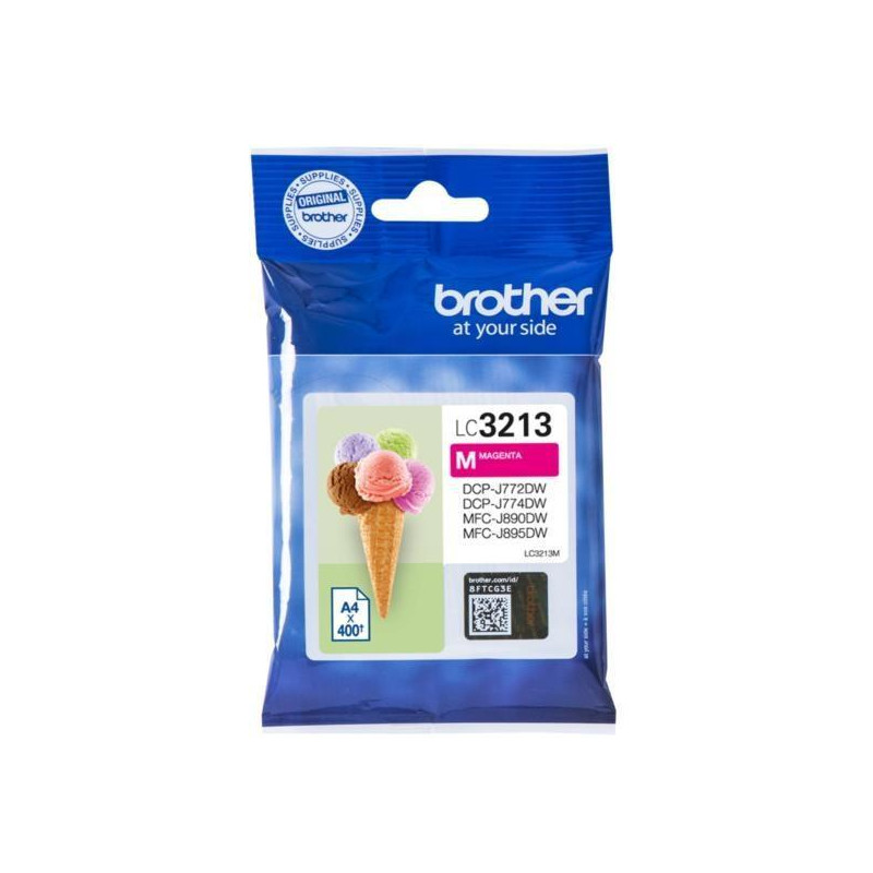 LC3213M BROTHER TINTA MAGENTA DCP-J572DW - MFC-J491DW/J497DW/J890DW/J895DW - ALTA CAPACIDAD