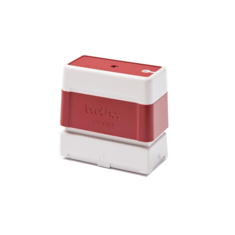 PR2260R6P BROTHER MONTURA DE SELLO ROJO DE 22MMX60MM (UNIDAD)