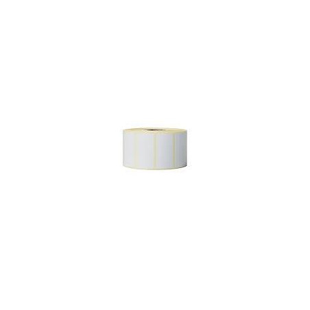 BDE1J026076102 BROTHER ETIQUETAS TRANSFERENCIA TÉRMICAS BLANCO 76X26MM  (1.900 ETIQUETAS/ROLLO) - CAJA 8 ROLLOS