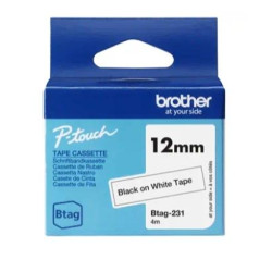 BTAG231 BROTHER CINTA DOMÉSTICA BTAG NEGRO SOBRE BLANCO - PTN10