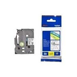 TZE141 BROTHER CINTA ROTULADORA LAMINADA TEXTO NEGRO SOBRE TRANSPARENTE - 18MMX8M