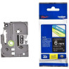 TZE315 BROTHER CINTA ROTULADORA LAMINADA TEXTO BLANCO SOBRE NEGRO - 6MMX8M