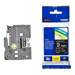 TZE325 BROTHER CINTA ROTULADORA LAMINADA TEXTO BLANCO SOBRE NEGRO - 9MMX8M