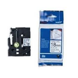 TZEFA4 BROTHER CINTA ROTULADORA ESPECIAL TEXTO AZUL SOBRE BLANCO - 18MMX3M