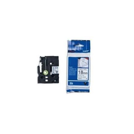 TZEFA4 BROTHER CINTA ROTULADORA ESPECIAL TEXTO AZUL SOBRE BLANCO - 18MMX3M
